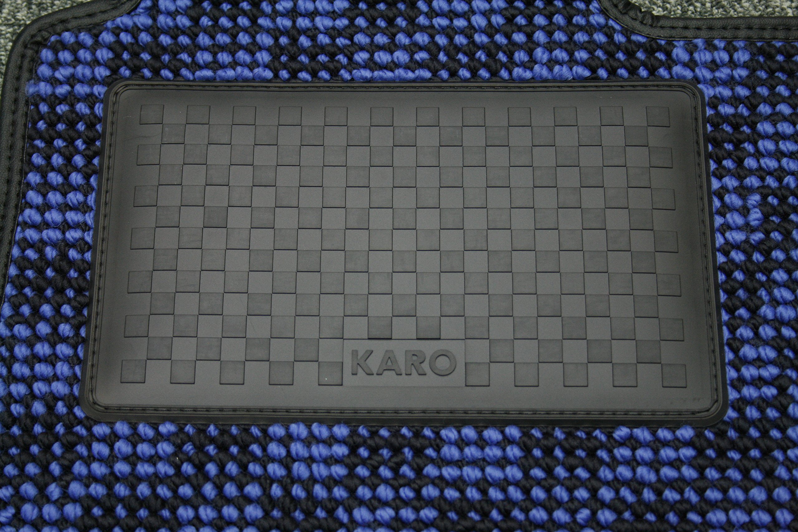 Amazon | KARO(カロ) フロアマット FLAXY ブリリアントブルー MERCEDES