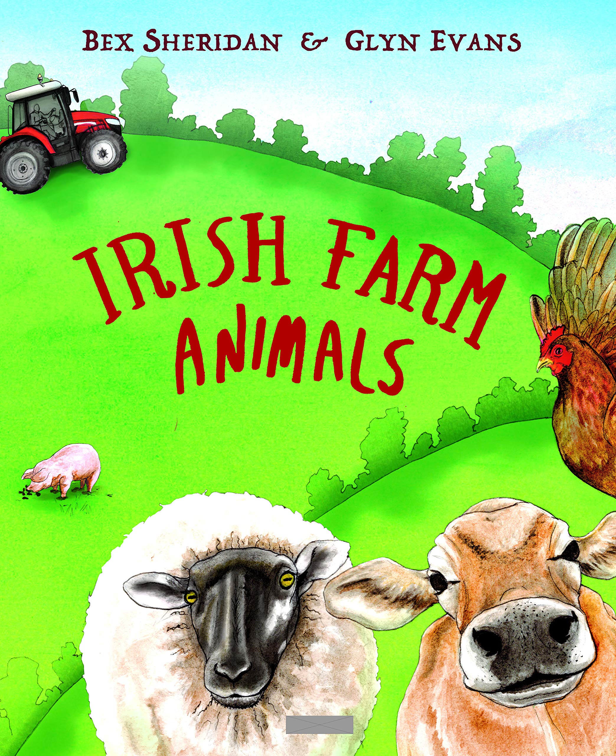 Irish Farm Animals by Bex Sheridan (Paperback Book)