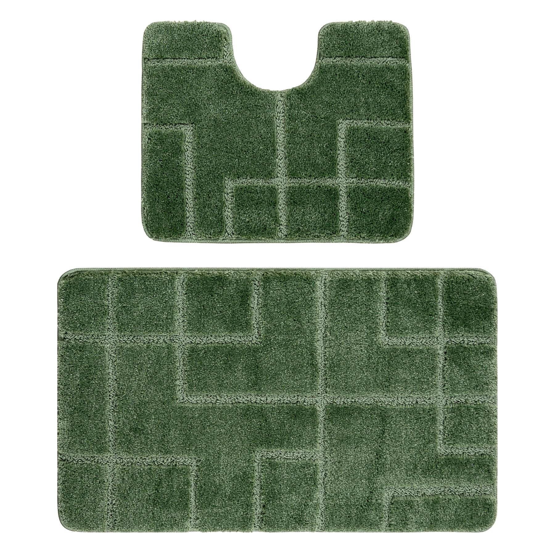 Tapis de salle de bain rugsx vert pour une ambiance spa