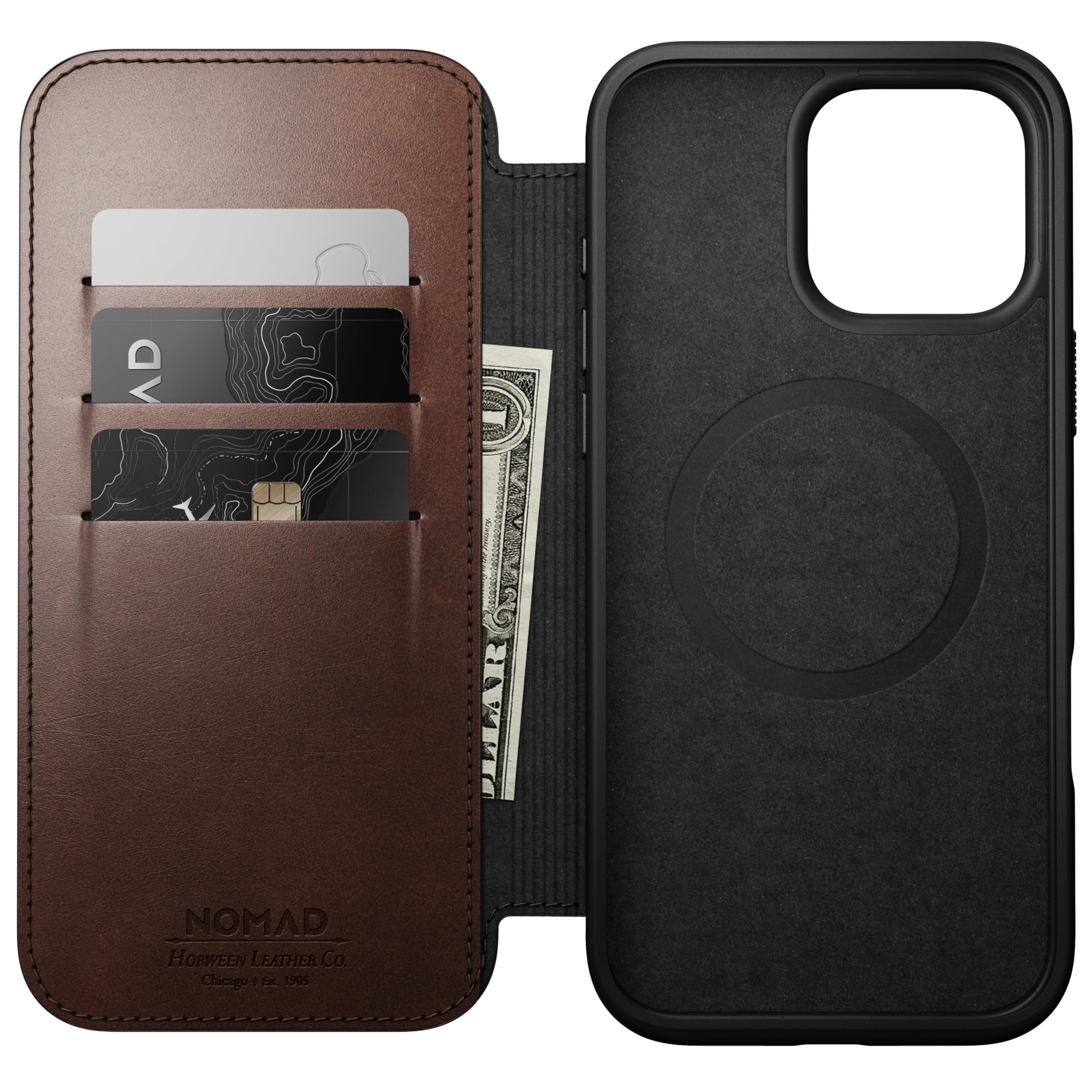 NOMAD FOLIO CASE iPhone 16 ProMax 手帳型ケース Amazon.co.jp: ［NOMAD］ノマド iPhone 16 Pro Max レザーケース（側面