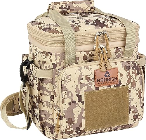 Lonchera táctica para hombres, gran bolsa de almuerzo con aislamiento expandible, duradera, impermeable, a prueba de fugas, para adultosviajes de