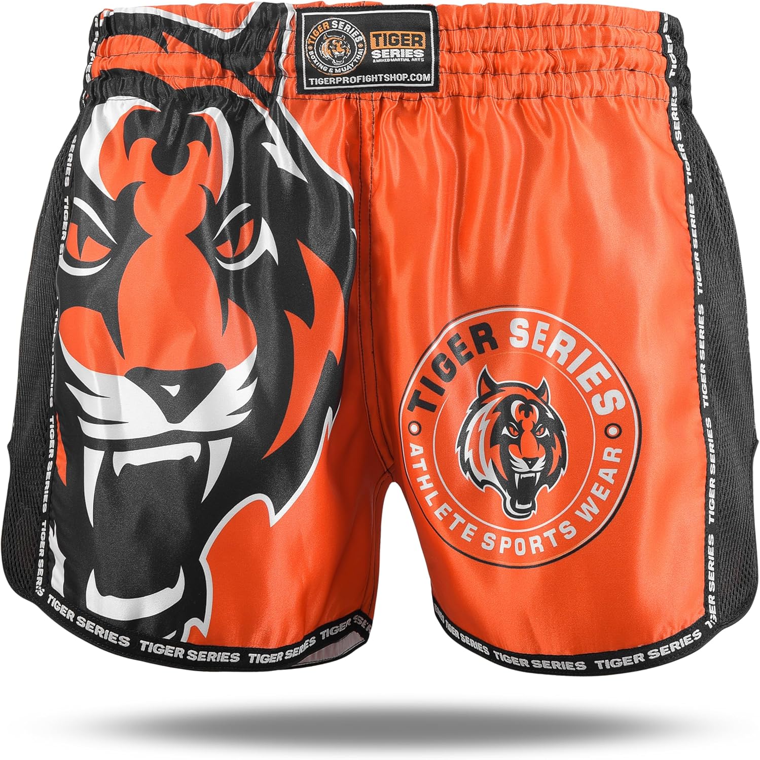 Muay Thai Boxing Shorts for Training and Kick Boxing, Combat Sports - Multiple Color Options