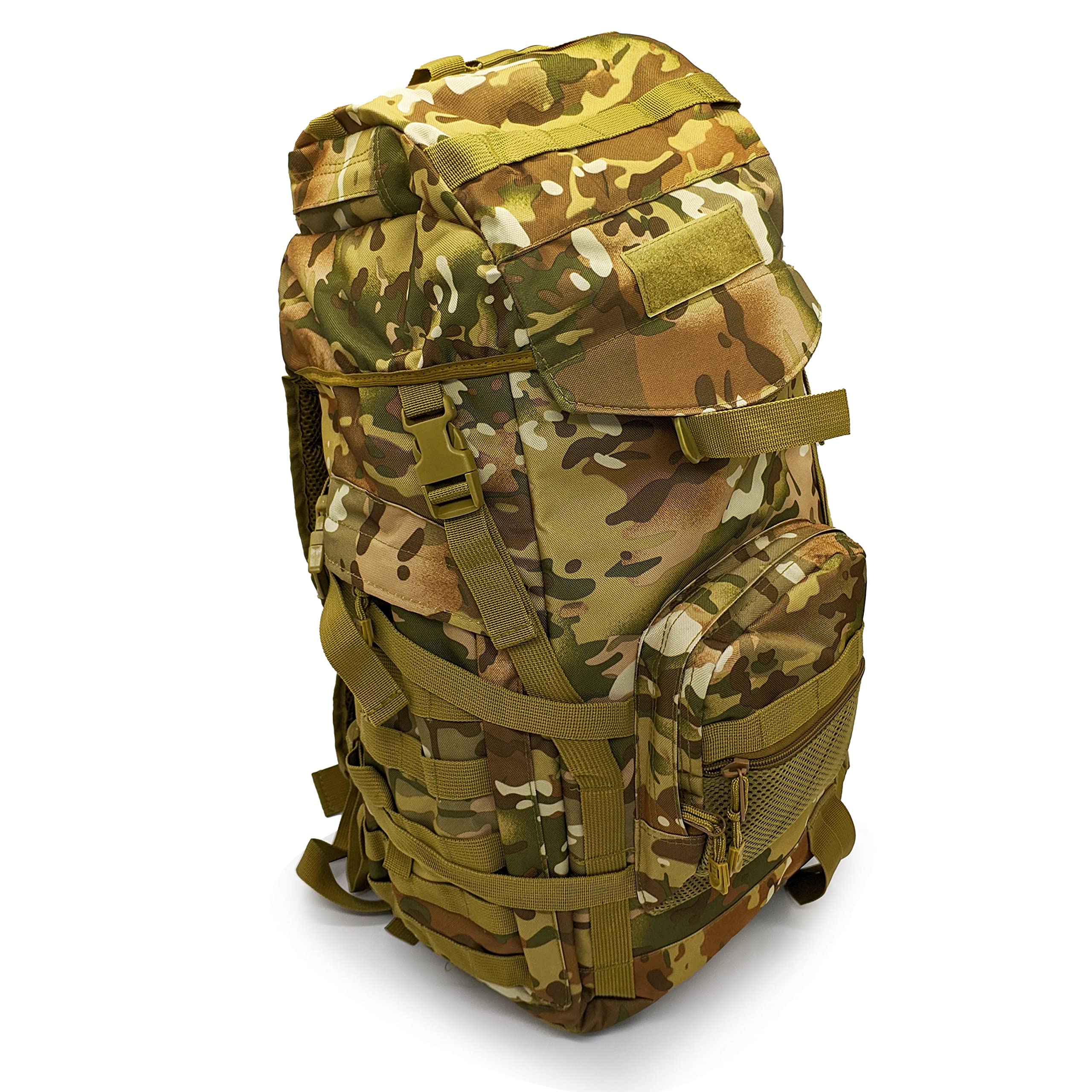 Alephnull Zewnętrzny plecak taktyczny 60 l, plecak turystyczny, wodoodporny plecak podróżny, CP, 60L, Plecaki do plecaka