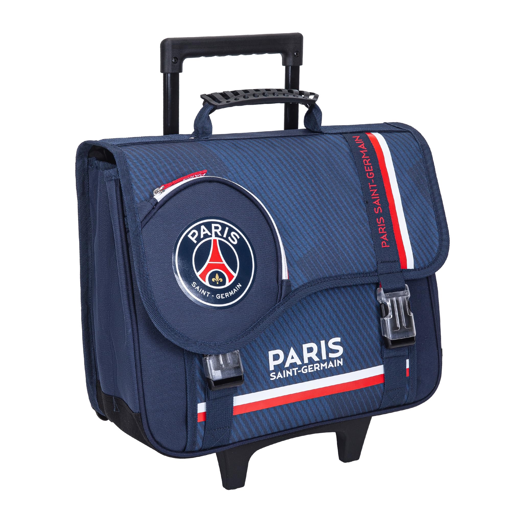 PSG Cartable Scolaire à roulettes Collection Officielle Paris Saint Germain