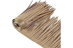 Brown Bamboo Tiki Wrap, 79 x 15 Inches