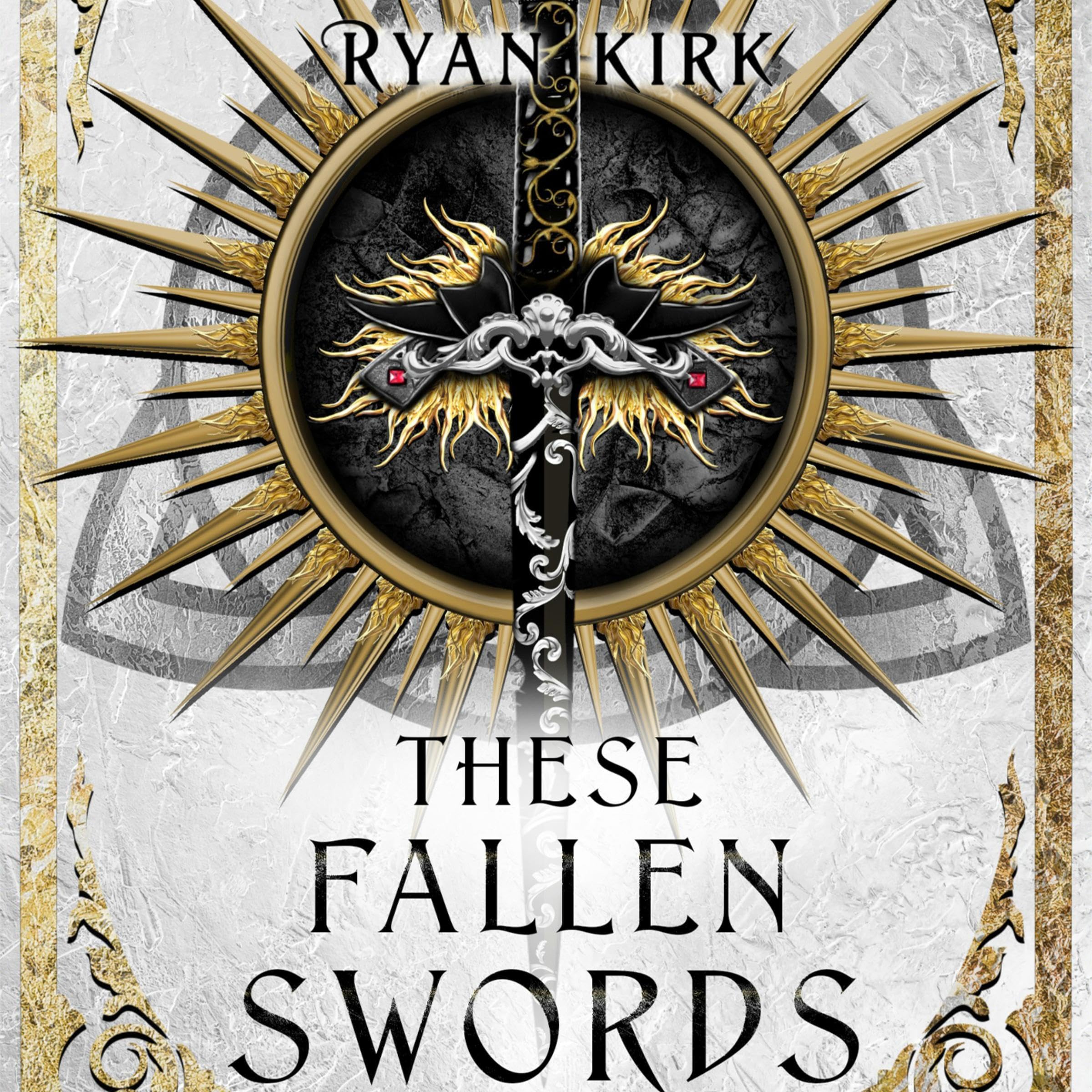 Cover art for These Fallen Swords