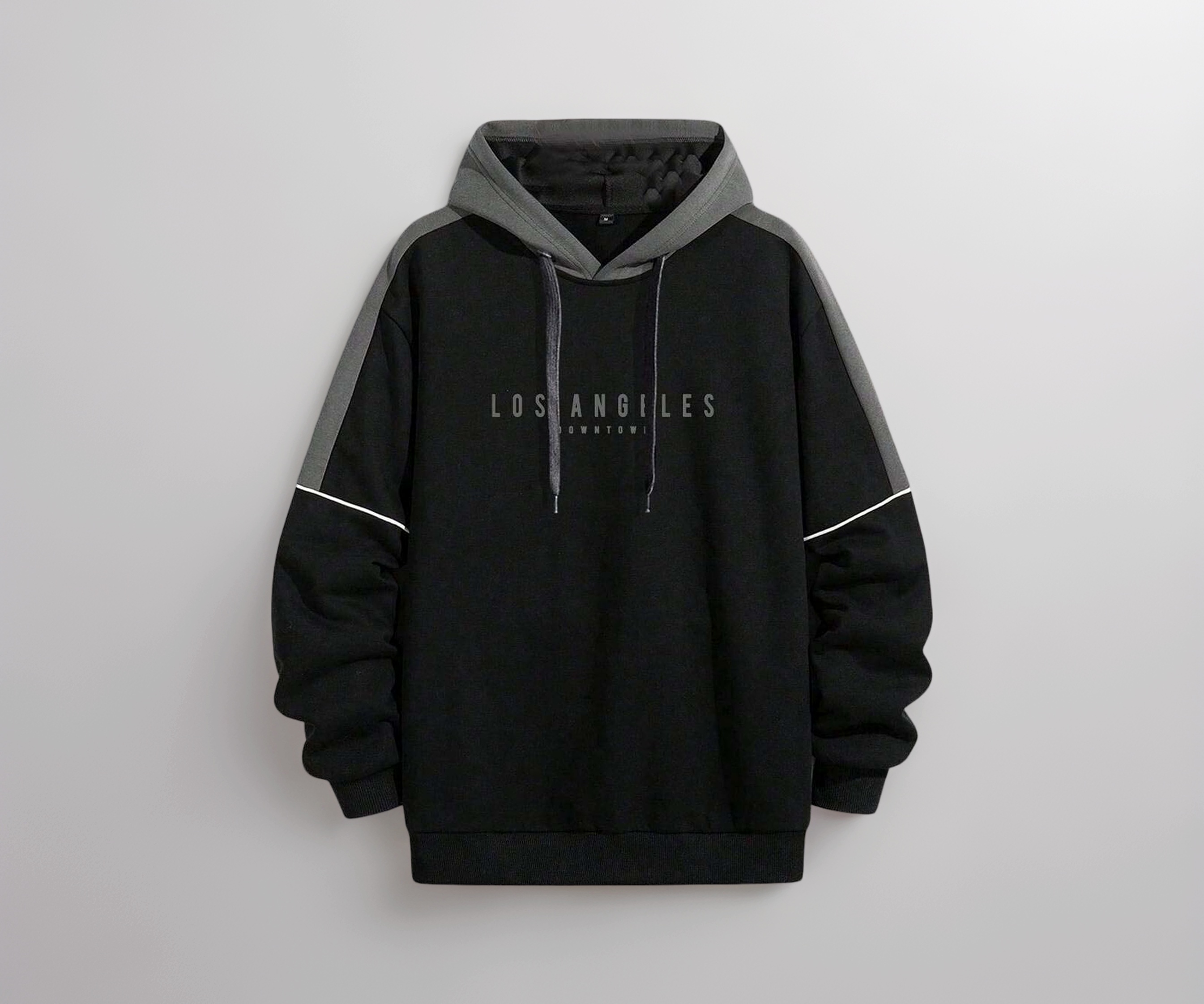 Lymio Unisex Hoodie and Sweatshirt (Black, 2XL)