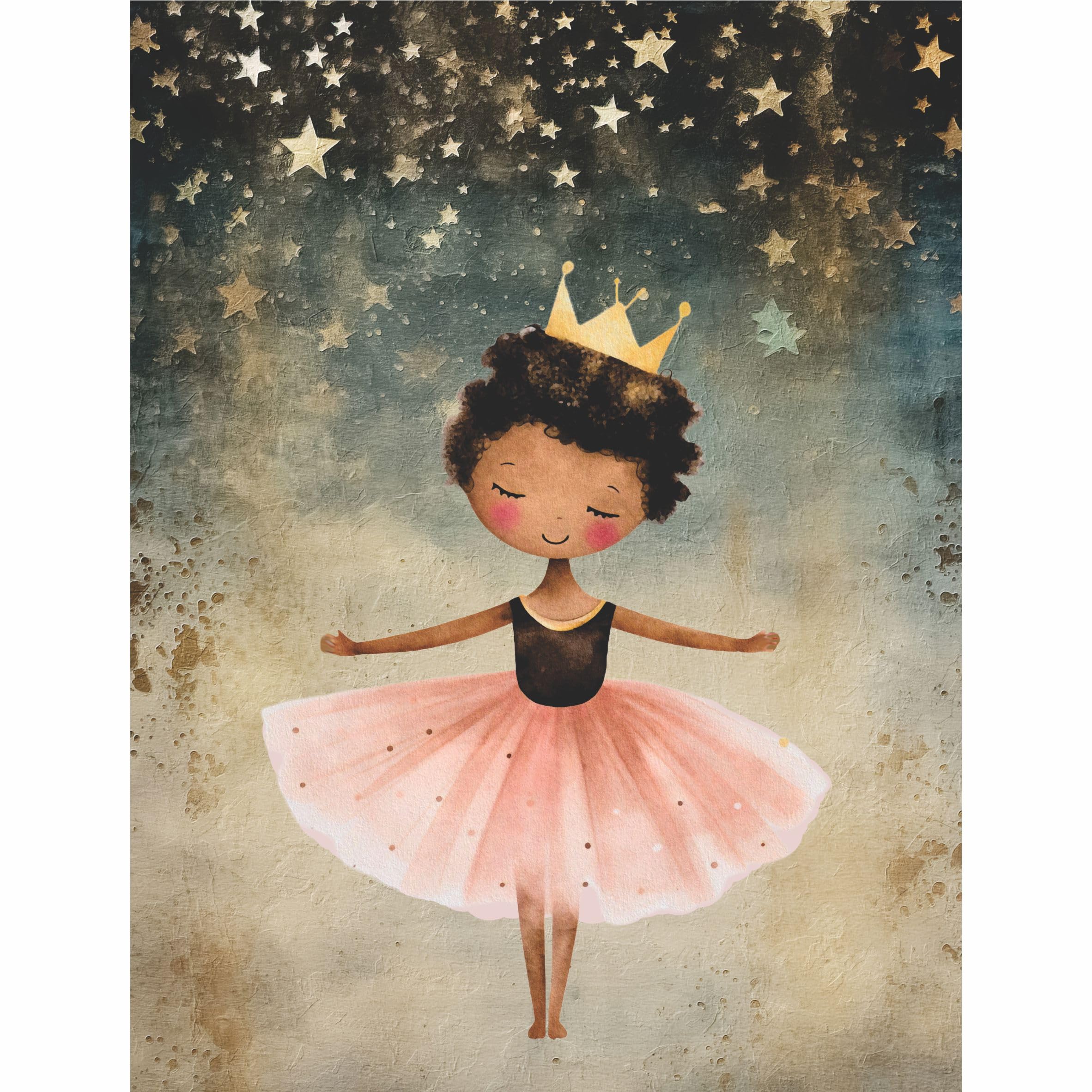 Ballerinas Rice Paper, 8 x 10.5 inch - for Decoupage Cards Craft