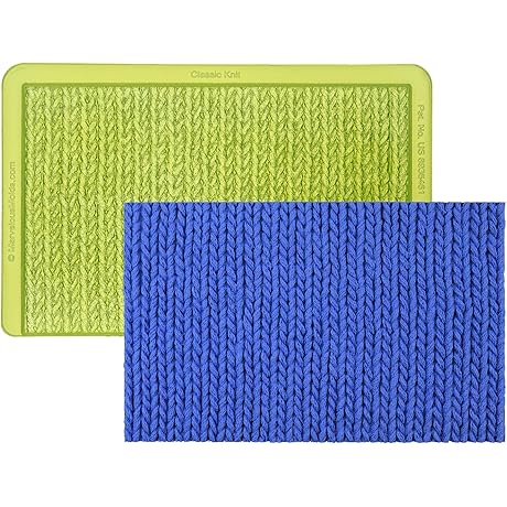 Marvelous Molds Non-Stick Silicone Classic Knit Simpress Baking Set