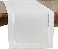 Vista 22 de SARO LIFESTYLE Mantel con borde cosido con dobladillo, negro, 72"x72