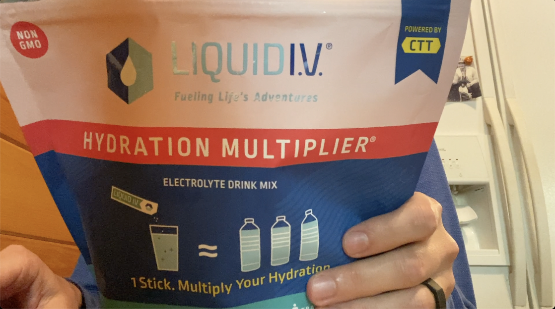 Taste Test Liquid IV Hydration Strawberry Electrolyte Powder