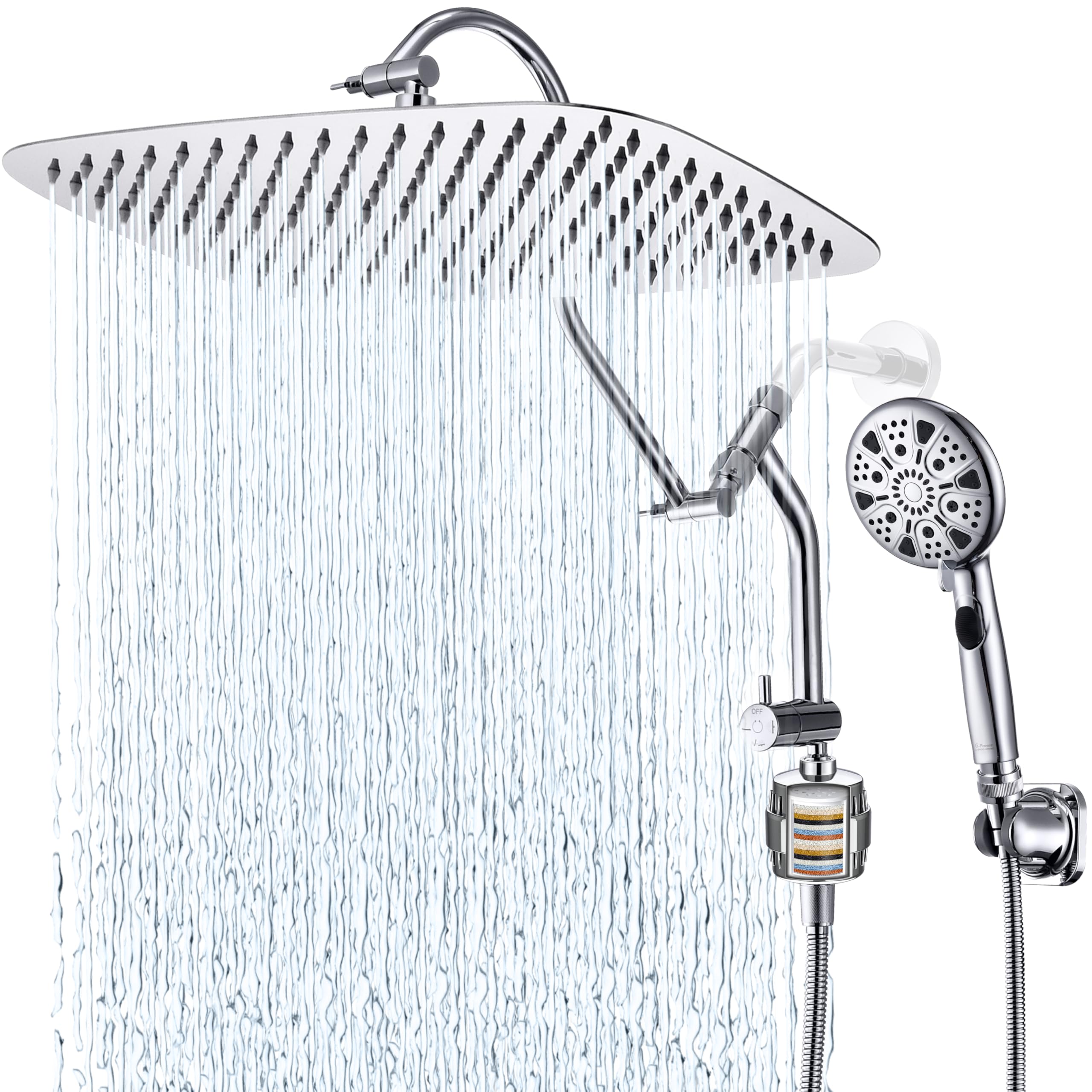 g promise handheld shower head