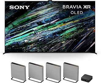 Sony QD-OLED 77 inch BRAVIA XR A95L Series 4K Ultra HD TV: Smart Google TV with Dolby Vision HDR and Exclusive Gaming Features for The PlayStation® 5 XR77A95L BRAVIA Theater Quad