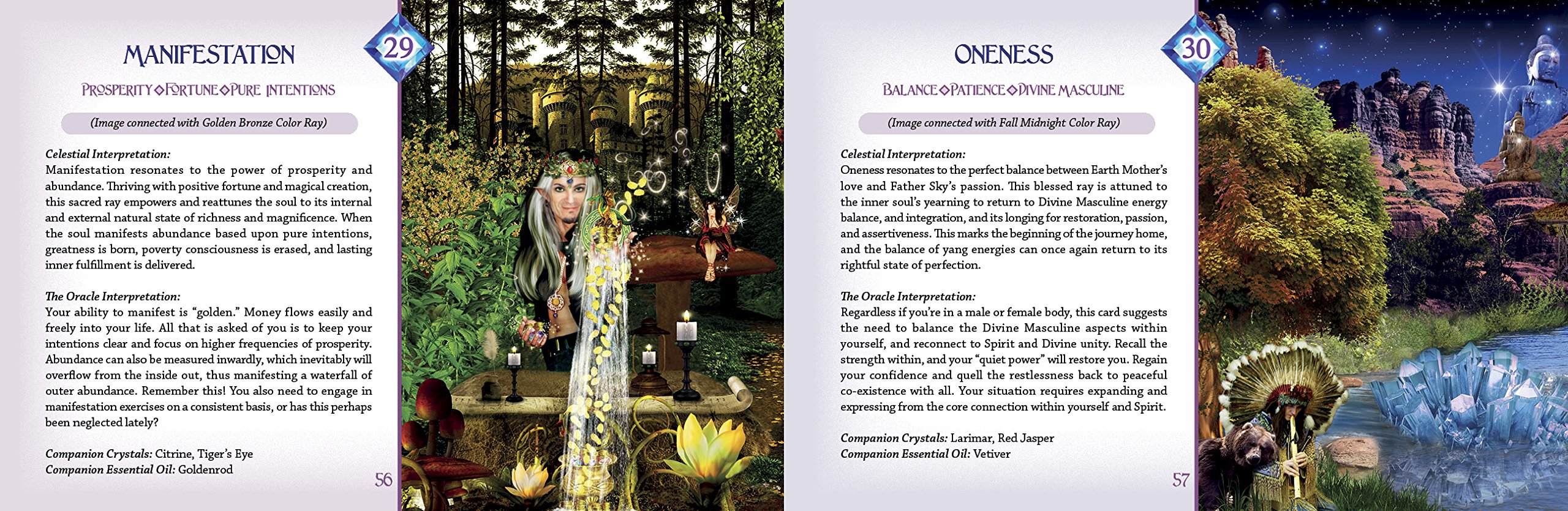 Magical Dimensions Oracle Cards and Activators: (Oracle Kit Box Set with 44 Cards and Guide Book)