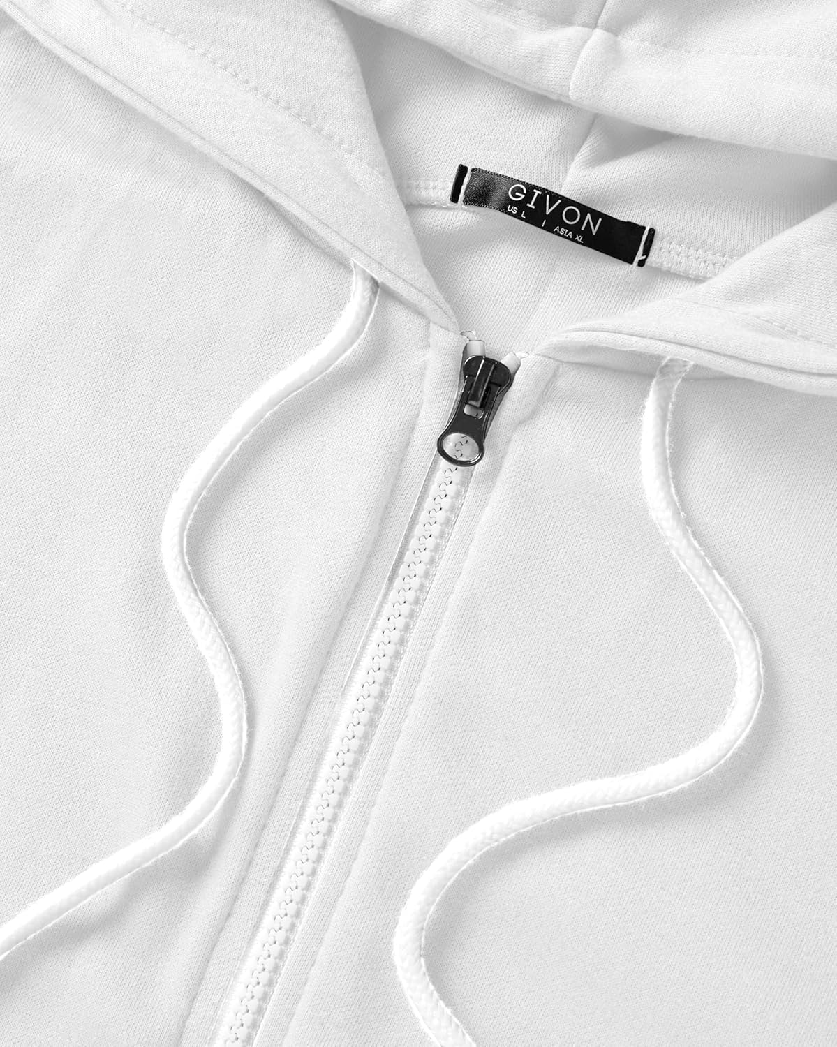 GIVON Womens Zip Up Long Tunic Hoodie Sweatshirt Lightweight Regular Fit Jacket with Pockets - Image 5