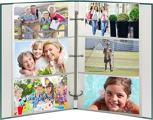 Vista 14 de Pioneer Photo Albums STC-46/BR álbum de fotos de 3 anillos Diamantes elegantes