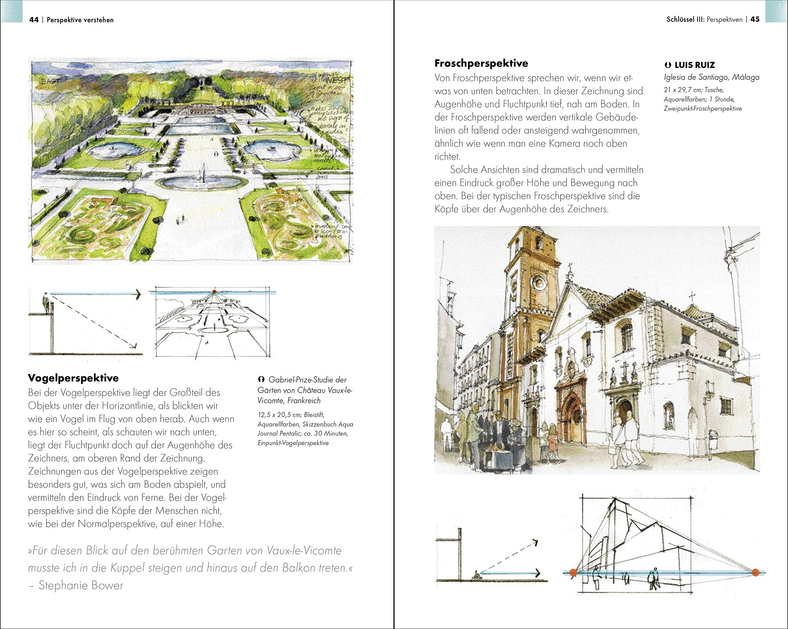 Perspektive verstehen: Einfache Techniken für das Urban Sketching