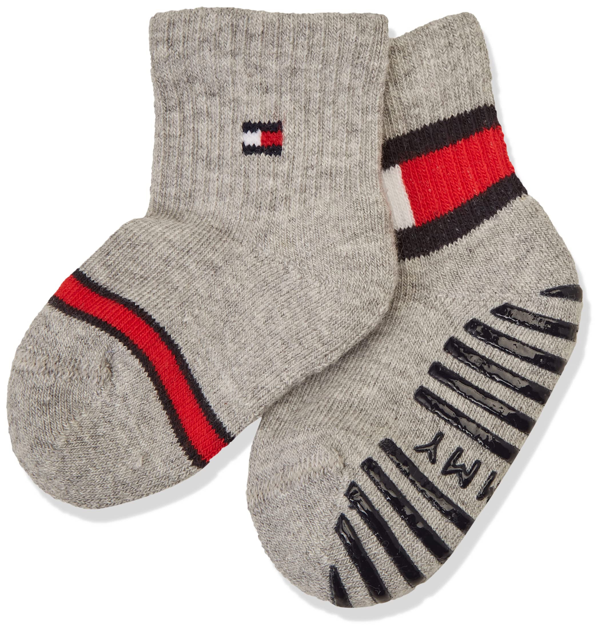 Tommy Hilfiger Adaptive Crew Chaussettes Mixte enfant (lot de 2)