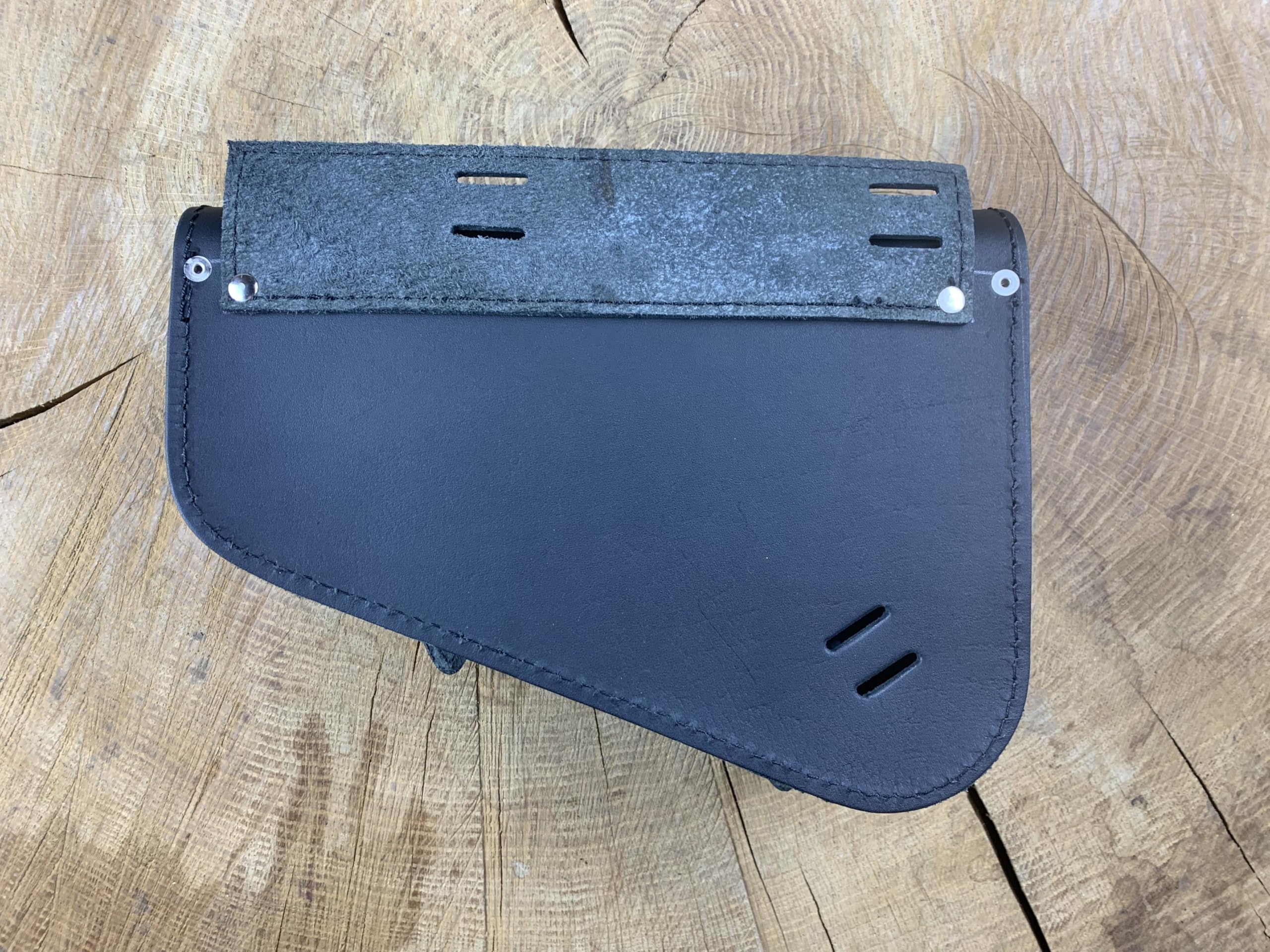 Medusa Black Destro Nero Sporty Tasca Laterale Sinistra Tasca Laterale Lato Destro compatibile con Harley Davidson Sportster XL Ferro Quaranta Eigt