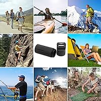 Vista 6 de SHD Pastillero EDC para exteriores, aleación de aluminio, contenedor de supervivencia de una sola cámara, estuche portátil impermeable