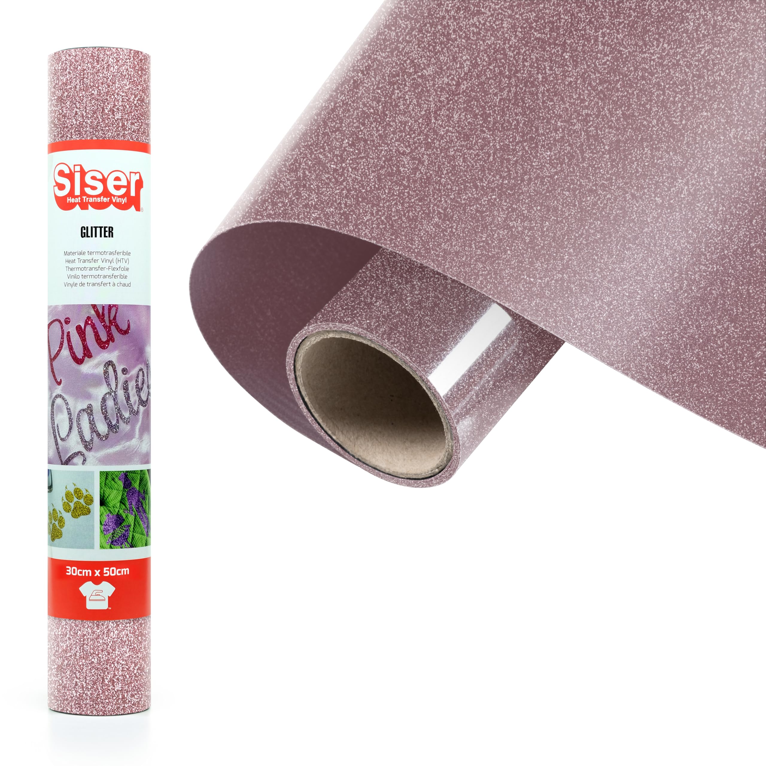 5 Feuilles De Transfert Textile A4 - Film De Transfert Pailleté - Transfert Textile Thermocollant Sur Coton/polyester - Idéal Pour Traceur De Découpe