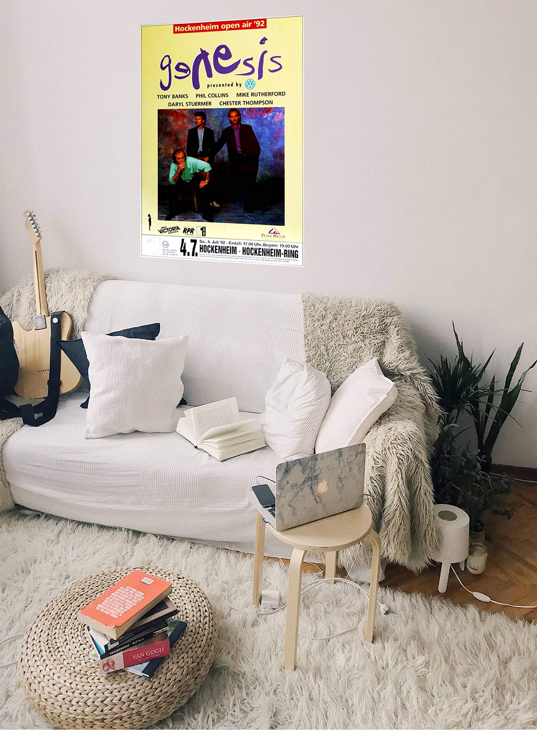 Genesis - We Cant Dance, Hockenheimring 1992 » Konzertplakat/Premium Poster | Live Konzert Veranstaltung | DIN A1 «
