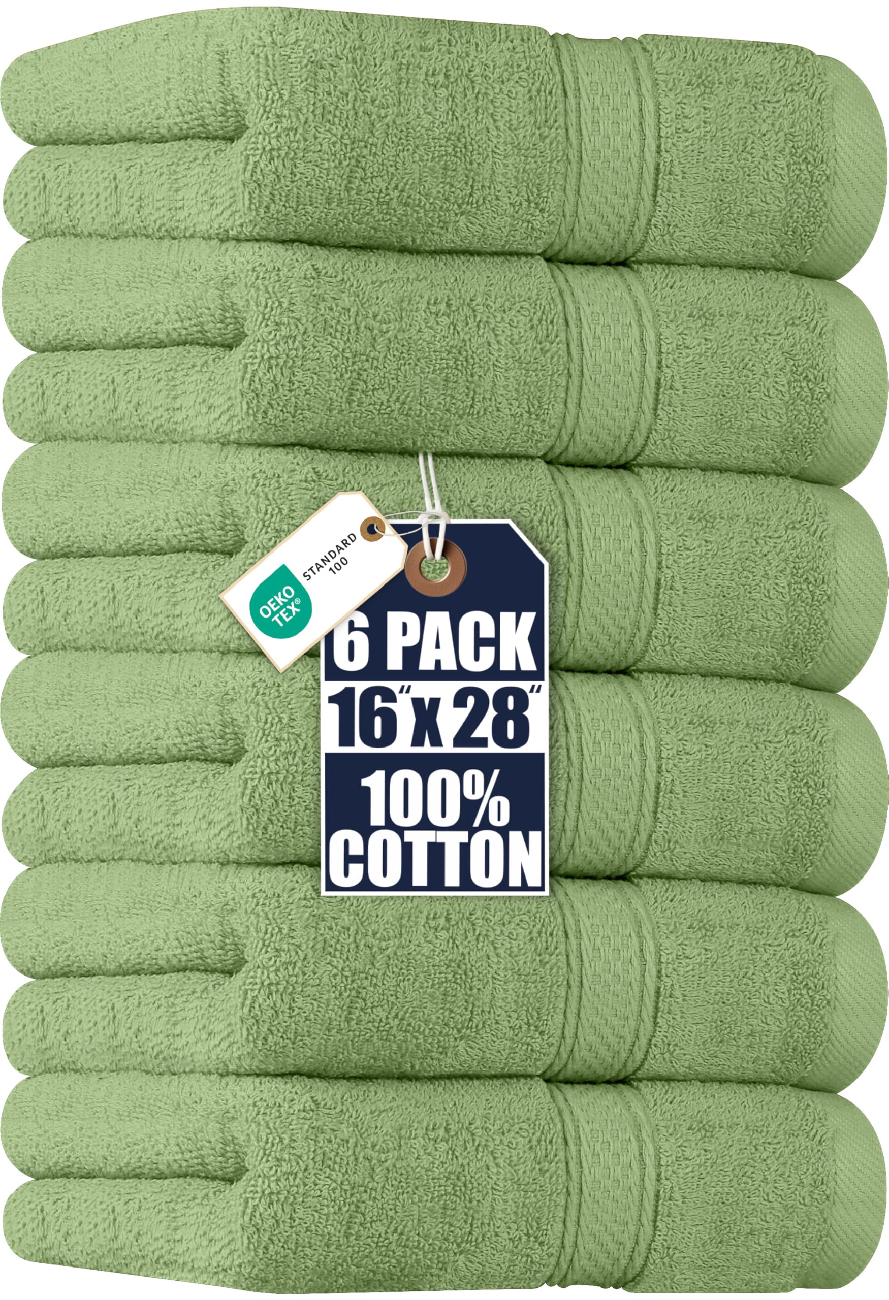 Utopia Towels Handtücher, Baumwolle, 600 g/m², 6 Stück
