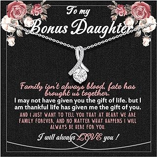 Mothers Day Gifts for Daughter Grandma, Silver Necklace for Women Non Tarnish Dainty Diamond Necklaces for Women Sister Friends Teacher Birthday Gifts Jewelry