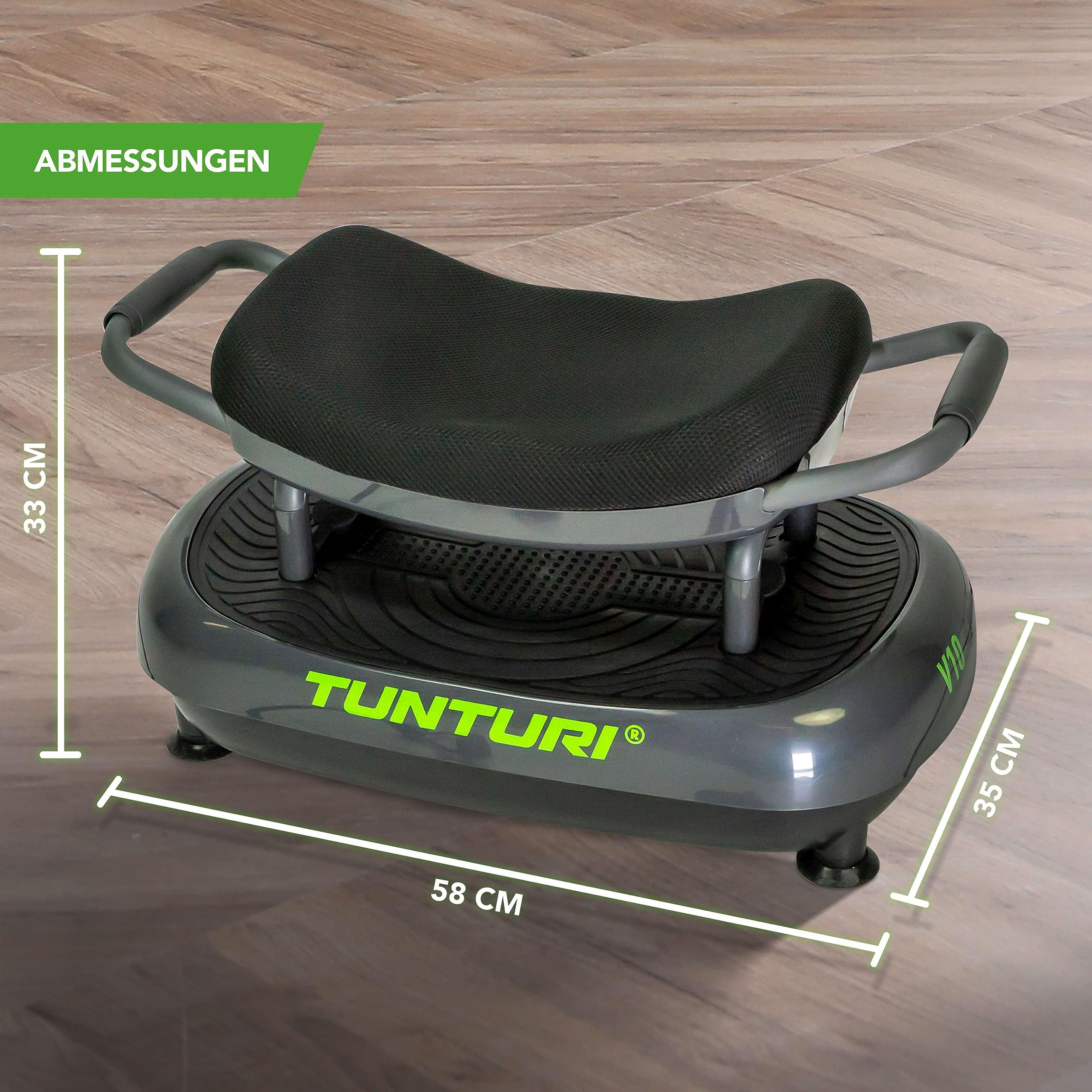 Tunturi Vibrationsplatte Cardio Fit V10 / V20 mit Schwingungen Under / oder Vibration