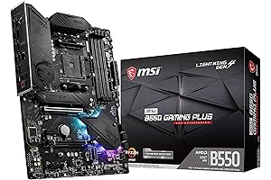 MSI MPG B550 GAMING PLUS: The Ultimate Gaming Motherboard for AMD Enthusiasts
