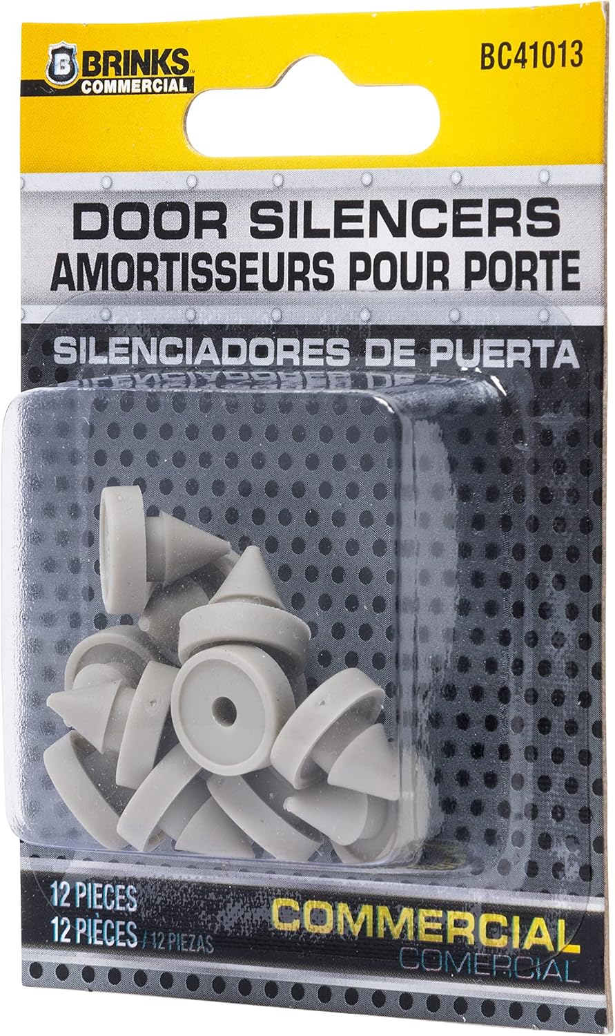 BRINKS Commercial - Replacement Door Silencer Set - Reduce Noise and Absorb Shock