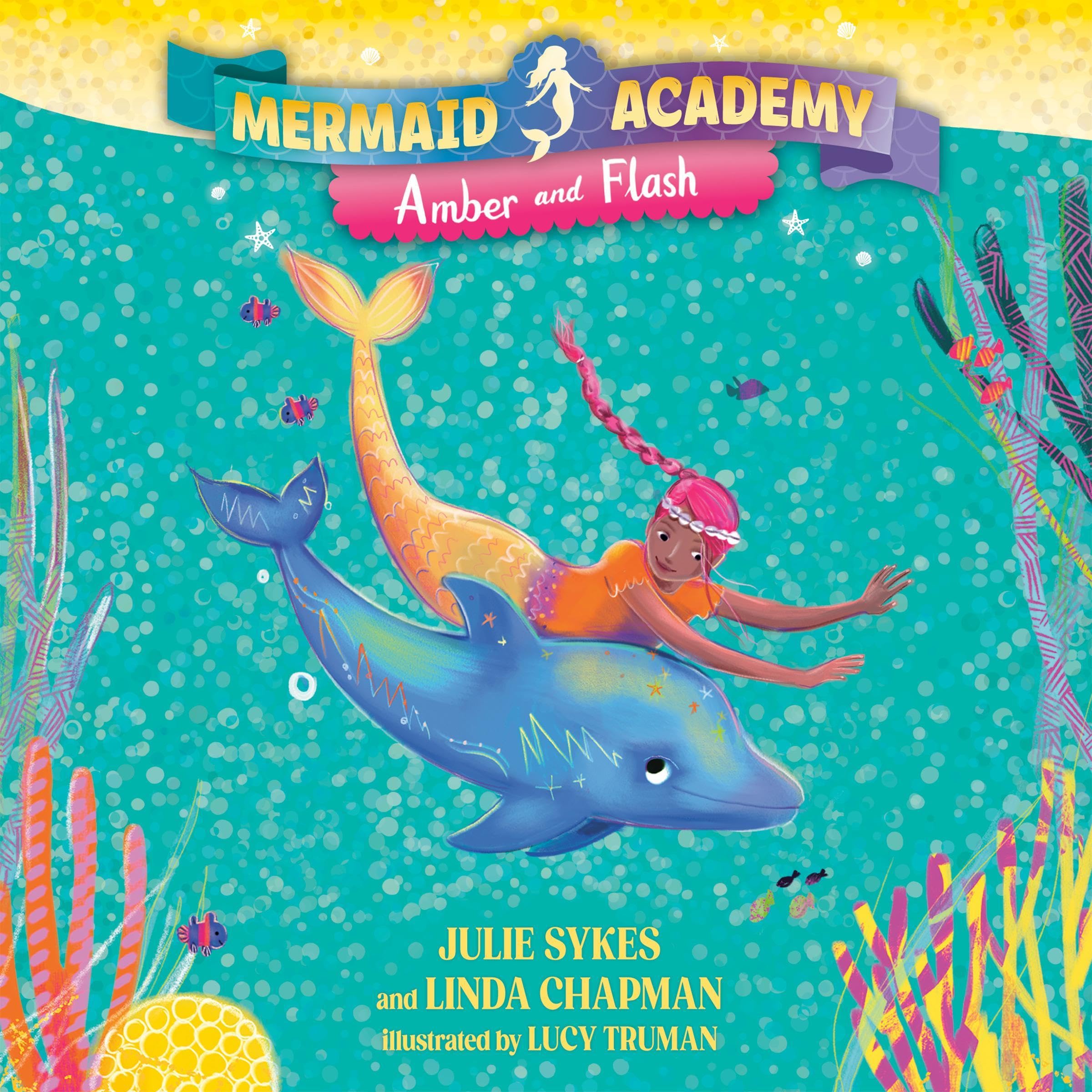 Cover art for Mermaid Academy #4: Amber and Flash
