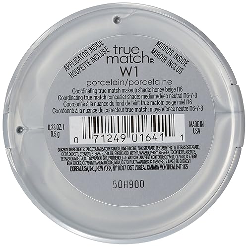 Vista 90 de L 'Oreal Paris, True Match, Polvo, 0.33 onzas, Alabaster Beige