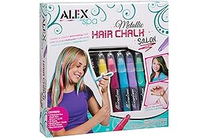 Metallic Hair Chalk Salon Girls Fashion Activity