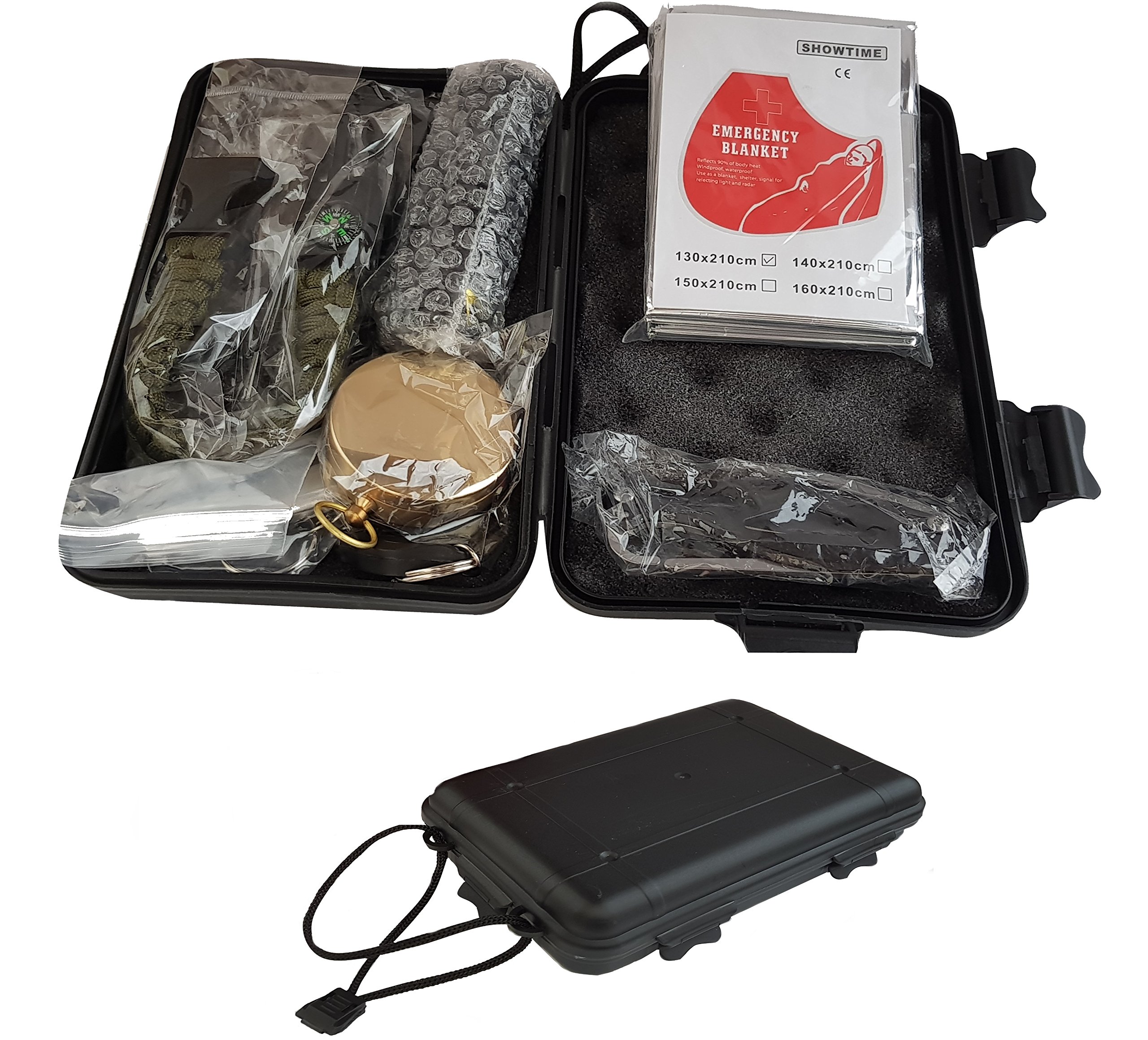 iSurvive 17-in-1 Survival Kit and Emergency Blanket