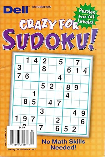 Miniatura 4 de Mixed Lot of 4 Dell Sudoku Books (Fun & Easy, Original, Crazy For, Totally)