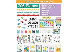 Happy Place Classroom Bright Classroom Decor Bundle