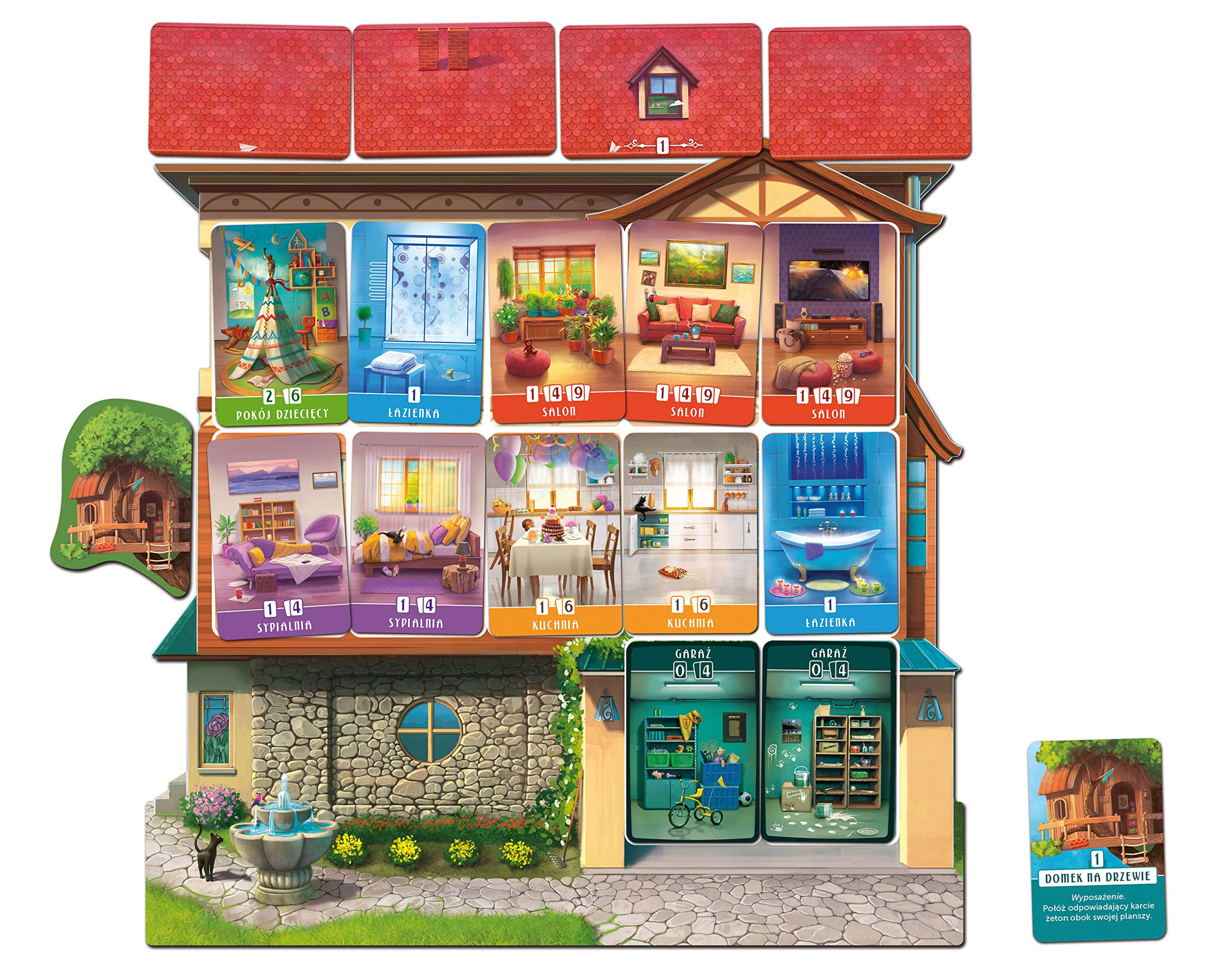 Asmodee, Gra planszowa, Domek