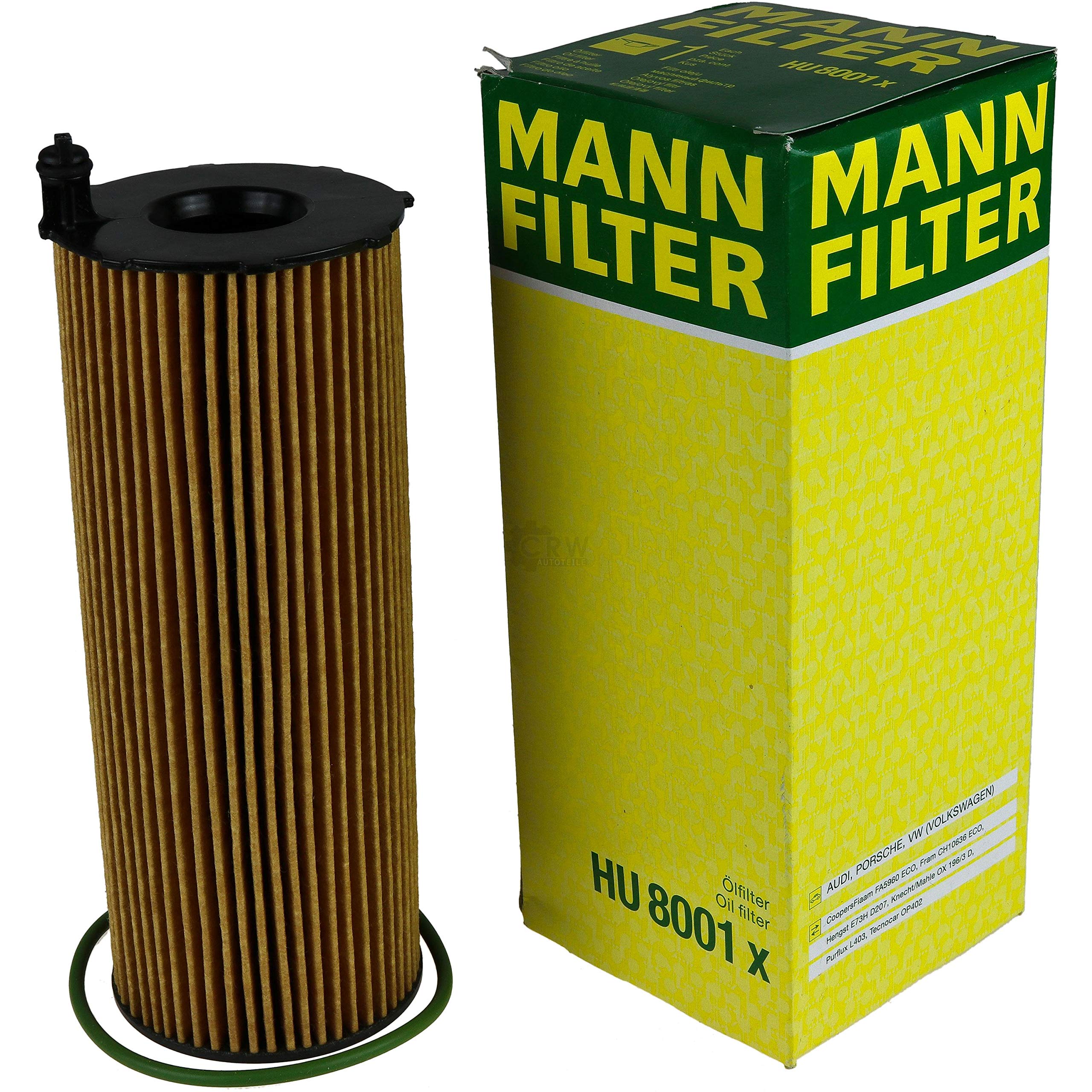 QR-PARTS 69170111 - Set di filtri di ispezione 9 litri MANNOL olio motore Energy Combi LL 5W-30 API SN/CF MANN-FILTER filtro aria filtro olio filtro carburante