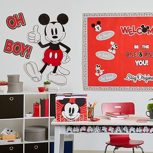 Miniatura 7 de Eureka Mickey Mouse - Carpetas de archivo retroceso, paquete de 4