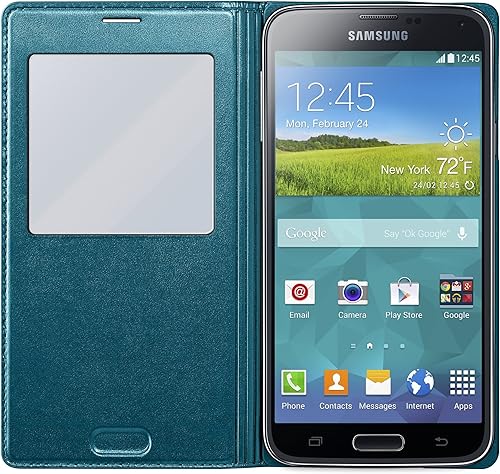 Miniatura 8 de Samsung Galaxy S5S-View Flip Cover Folio CaseNegro Metálico