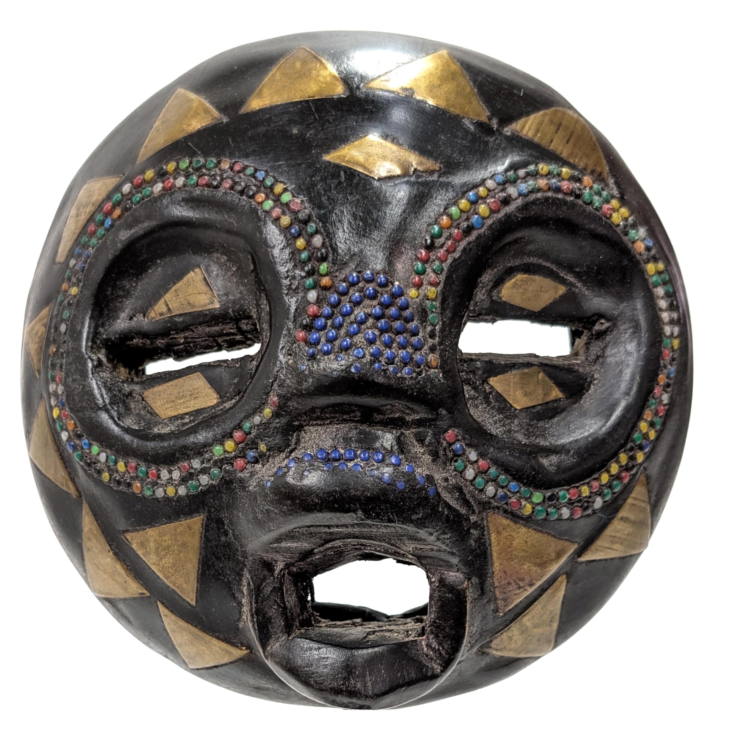 Amazon.co.jp: アシャンティ族小型仮面 15cm アフリカン プリミティブ