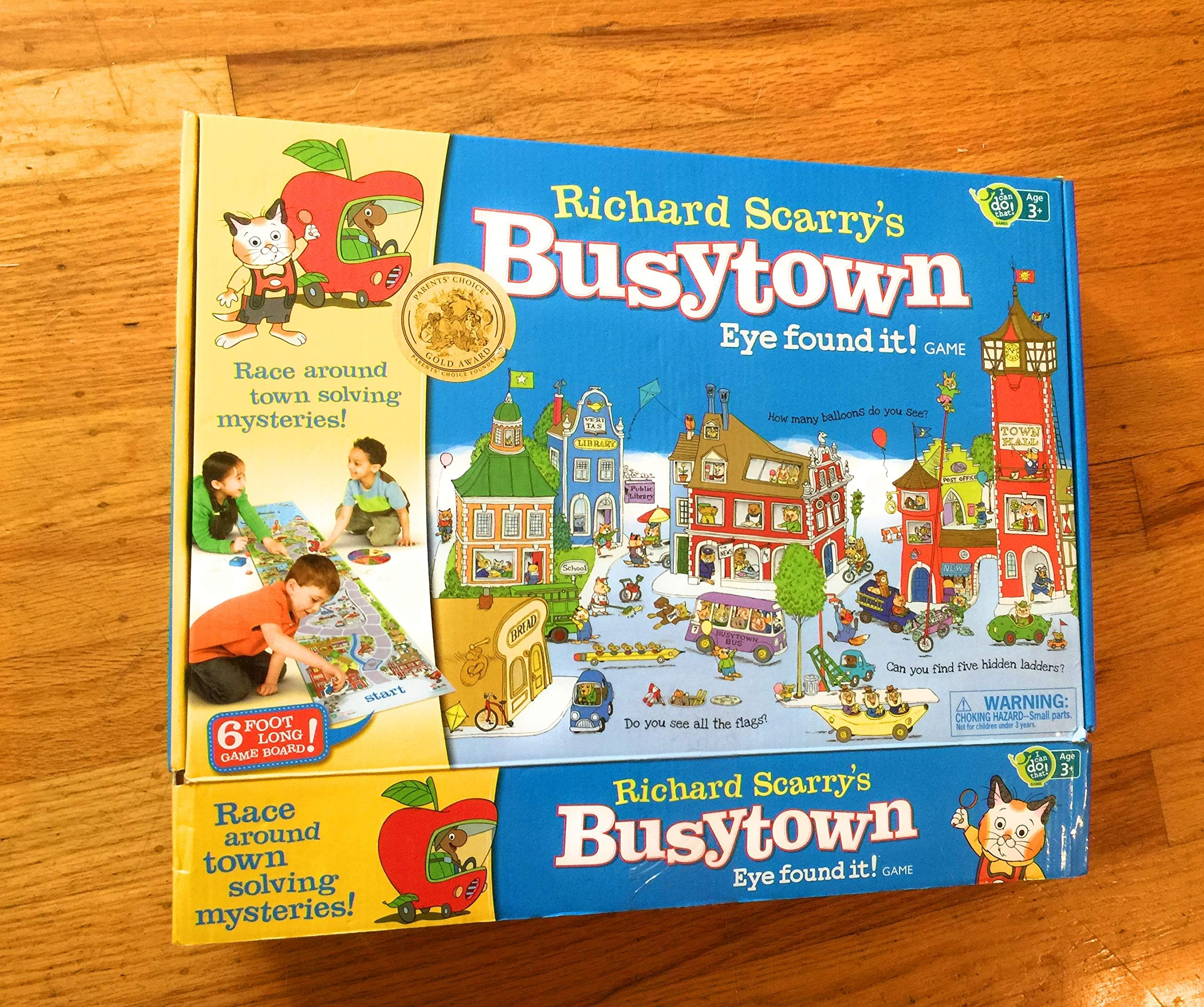 Wonder Forge Richard Scarry's Busytown, Eye Found It Toddler Toy and Game for Boys and Girls Age 3 and Up - A Fun Preschool Board Game,Multi-Colored
