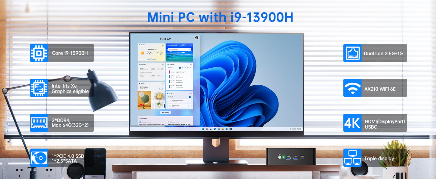 ミニPC 第13世代インテル Core i9-13900H Chatreey Amazon.co.jp: ミニPC 第13世代インテル Core i9-13900H 14コア