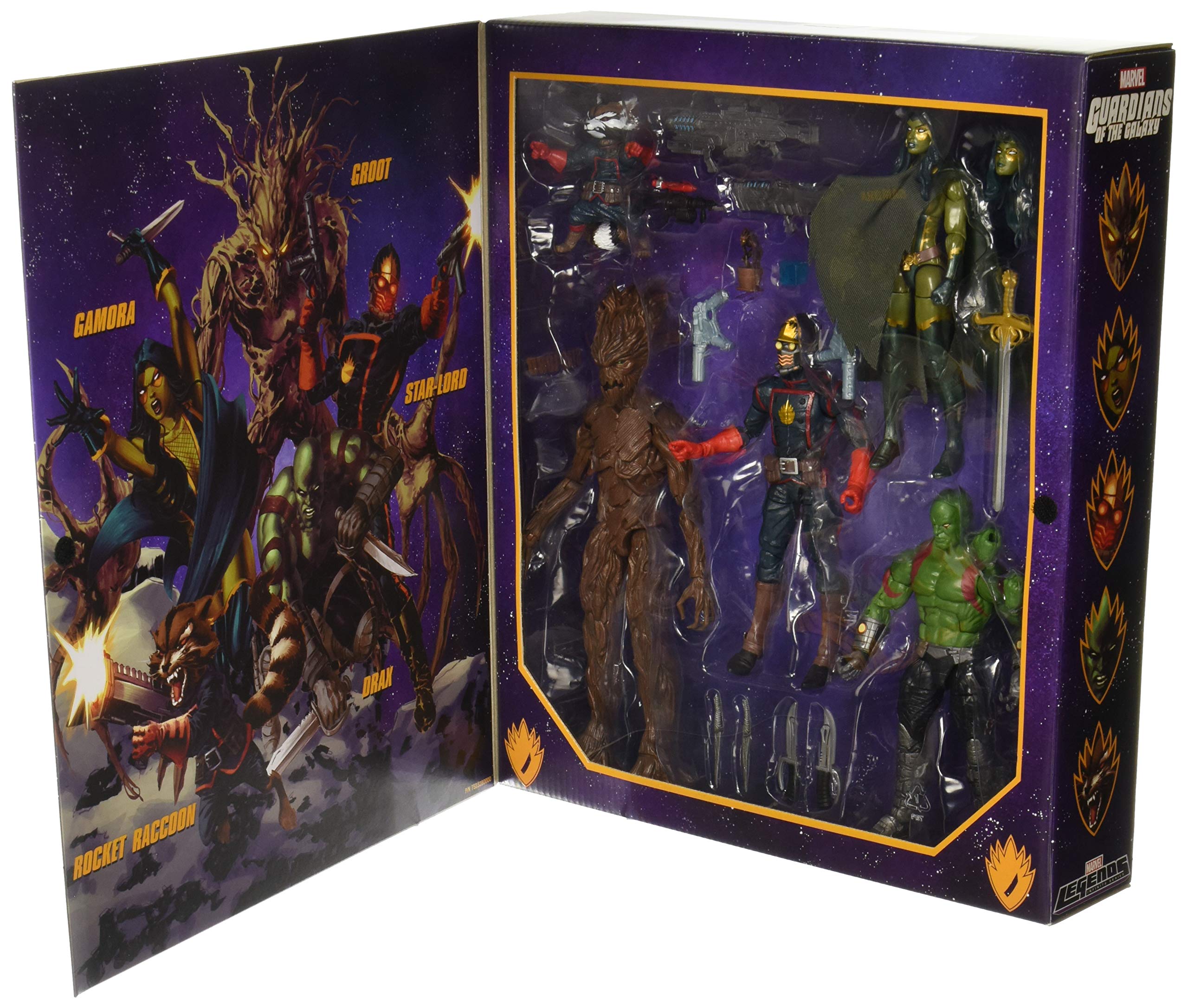 Buy Guardians of the Galaxy Comic Edition Marvel Legends Action