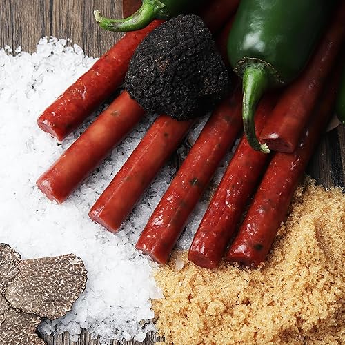 Miniatura 5 de Field Trip Palitos de carne seca de cerdo y carne  Cecina keto sin gluten, baja en carbohidratos, bocadillos saludables con alto contenido de