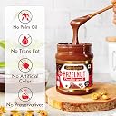 JINDAL COCOA Cocoburst Creamy Hazelnut Chocolate Butter Spread 300 Gm | 100% Vegetarian | Protein-Rich | 15% Hazelnuts | No Palm Oil | No Trans-Fat & No Artificial Preservatives | Creamy & Delicious gallery image
