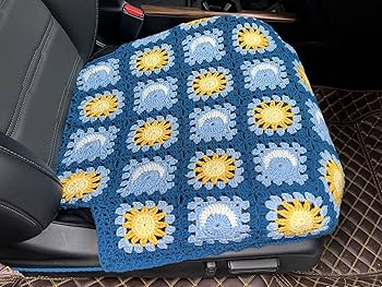 Amazon | YDMZZB ハンドメイド かぎ針編み 太陽 月 カーシート