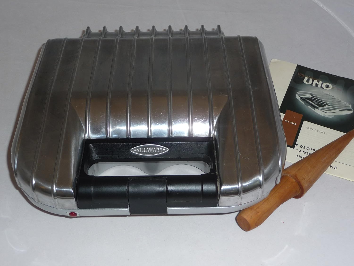 VillaWare 2060 Uno Pizzelle Baker Pizzelle Makers Home