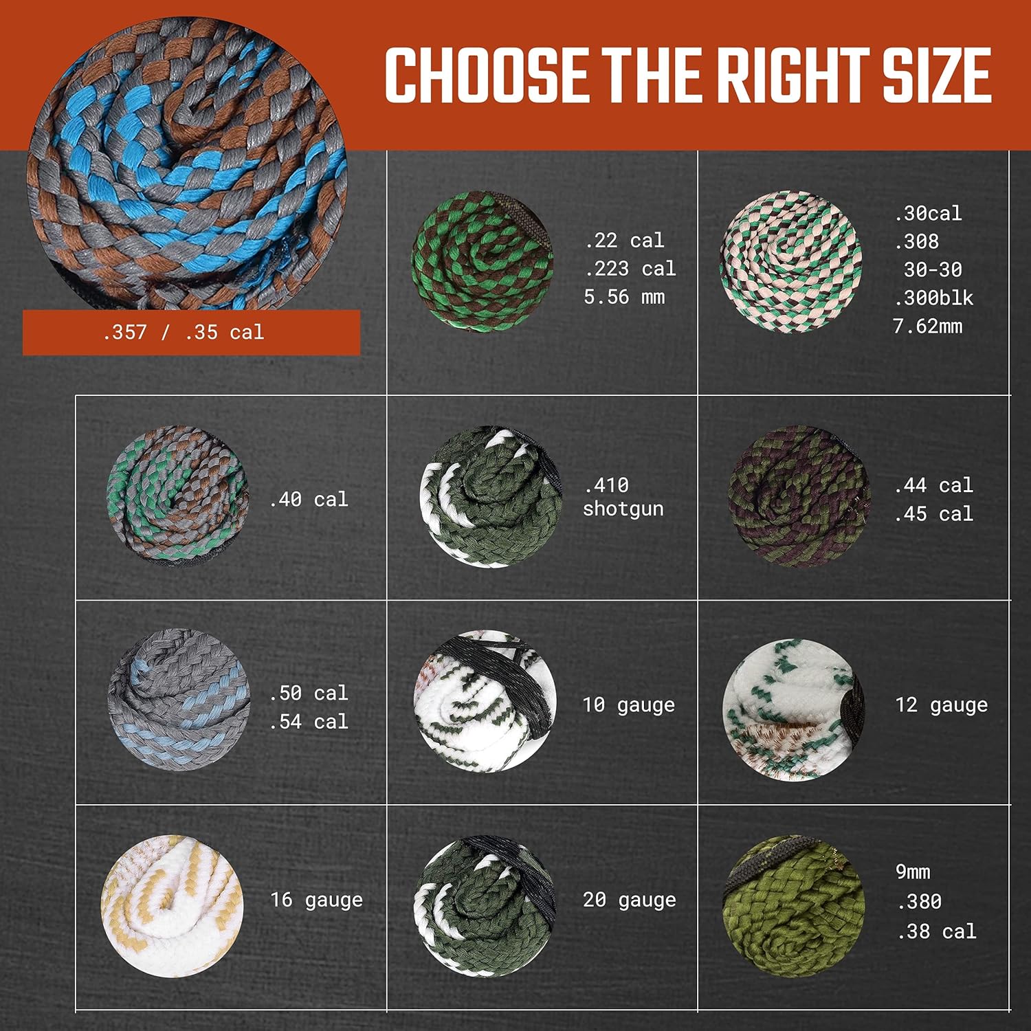 Gun Snake - Reusable and Compact Gun Cleaning Rope Gun Snake - Reusable and Compact Gun Cleaning Rope
